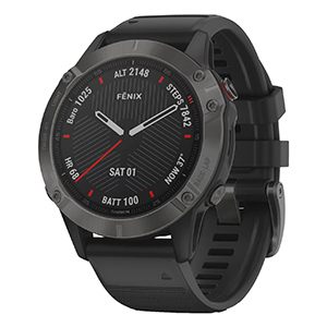 GARMIN Herren Smartwatch Fenix 6 Sapphire für nur 420,46€ (statt 484€)