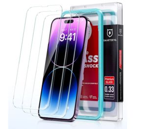 3er Set SMARTDEVIL Schutzglas für iPhone 14 Pro Max für 4,79€