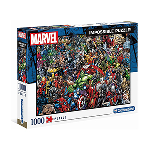 Clementoni 39411 Marvel Universe Impossible Puzzle (1.000 Teile) für nur 8,49€ inkl. Prime-Versand