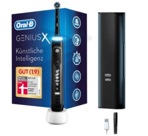 Jetzt wieder zum Bestpreis: Oral-B Genius X 20000 D706.515 Elektrische Zahnbürste (Rotierend/Oszilierend/Pulsieren) für nur 129€ inkl. Versand