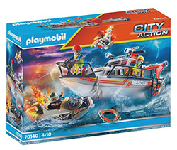 PLAYMOBIL City Action 70140 – Seenot: Löscheinsatz mit Rettungskreuzer für nur 25,94€ inkl. Versand (statt 41€)