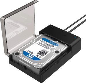 SABRENT USB 3.0 zu SATA Festplatten-Dockingstation mit Netzteil für 20,99€
