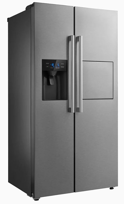 inkl. MDRS678FGF02 Side-by-Side Midea 899€) nur (statt Versand Kühlschrank 678,95€ für