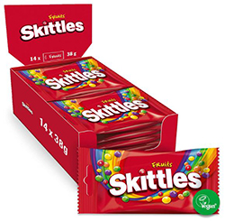 Skittles Fruits Kaubonbons Party-Mix (14 x 38g) für 7,51€ (statt 12,36€) – Prime Spar-Abo