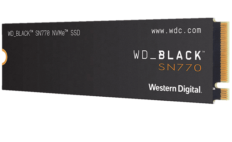 WD Black SN770 WDS200T3X0E 4.0 x4 (NVMe) Festplatte, 2 TB SSD PCI Express, intern für nur 163,99€ inkl. Versand