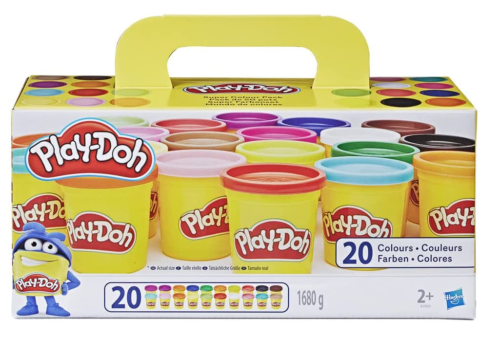 20er-Pack Knete: Play-Doh A7924EUC Super Farbenset für nur 15,42€ (statt 20€)