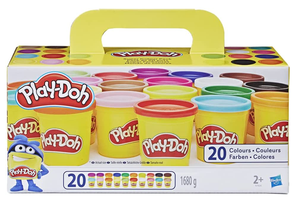 20er-Pack Knete: Play-Doh A7924EUC Super Farbenset für nur 14,24€ (statt 20€)