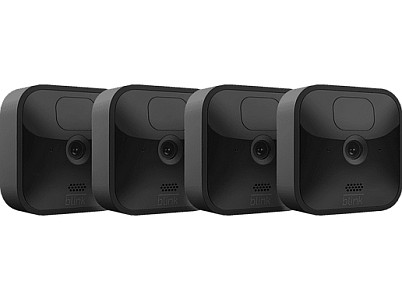 4er Pack: Blink Smarte Outdoor HD-Sicherheitskamera mit Bewegungserfassung & 2 Jahren Batterielaufzeit für 169,99€ (statt 219€)