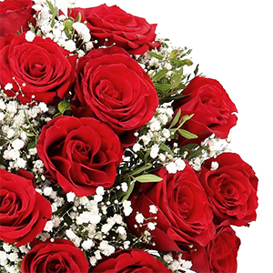 Blumenstrauß Zoe mit 14 roten Rosen für nur 25,98€ (statt 40€)