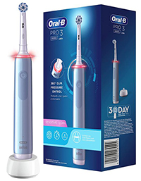 Oral-B PRO 3 3000 Sensitive Clean Elektrische Zahnbürste (3 Putzmodi, 360° Andruckkontrolle) für nur 38,99€ inkl. Versand (statt 50€)