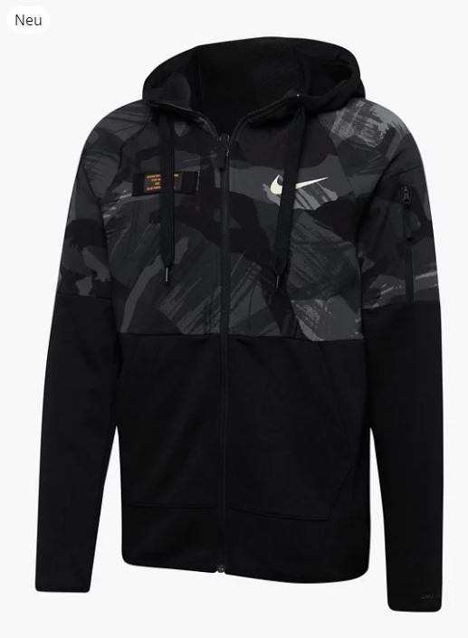 Nike Kapuzenpullover in Schwarz (Gr. S – XL) für nur 55,24€ inkl. Versand (statt 65€)