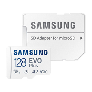 Samsung EVO Plus 128GB microSDXC Speicherkarte + SD-Adapter (UHS Class 10, 130 MB/s) ab nur 9,99€ (statt 16€)