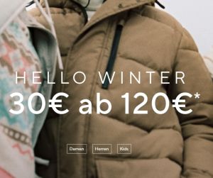 Tom Tailor Winter Sale mit 30€ Rabatt ab 120€ Bestellwert