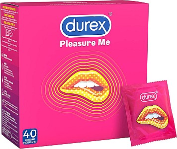 40er-Pack Durex Pleasure Me Kondome – mit Rippen und Noppen für 14,17€ (statt 19€) – Prime SparAbo