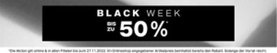 Black WEEK bis zu 50% im Deichmann Onlineshop