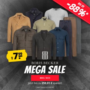 BORIS BECKER Mega Sale bei SportSpar – ab 7,99€