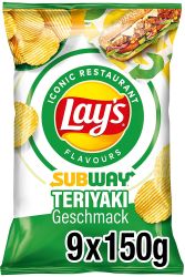 Lay’s Subway Chicken Terriyaki 9 x 150g für 10,73€ (statt 14,31€) im Spar-Abo