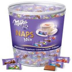 Milka Naps Mix 1kg Dose für 12,39€ (statt 16,04€) im Prime Spar-Abo