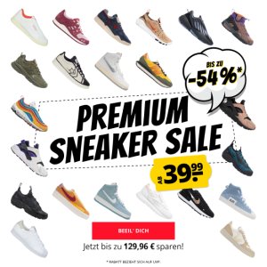 SportSpar: Premium Sneaker Sale ab 39,99€