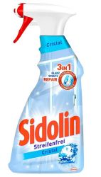 Sidolin Cristal Glasreiniger 500 ml im Spar-Abo für nur 1,47€ (statt 2,86€)