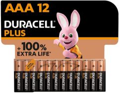 12er Pack Duracell Plus AAA Micro Alkaline-Batterien im Spar-Abo für nur 6,64€ (statt 6,99€)