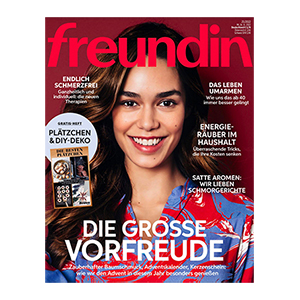 Top! Jahresabo (24 Ausgaben) der Zeitschrift „freundin“ für nur einmalig 7€ (statt 96€)