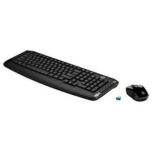 HP Wireless 300 Tastatur- und Maus-Set für nur 22,94€ (statt 30€)