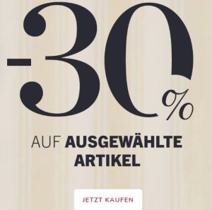 30% Rabatt auf viele Artikel im Hunkemöller Onlineshop