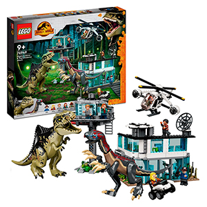 LEGO 76949 Jurassic World Giganotosaurus & Therizinosaurus Angriff für nur 84,90€ (statt 96€)