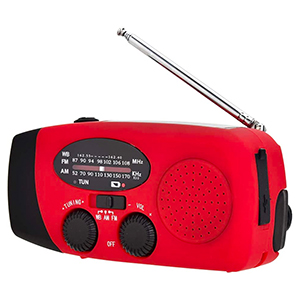 Irfora Notfall-Radio mit Handkurbel und Solar für nur 19,99€ inkl.Versand
