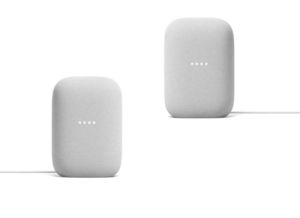 Doppelpack Google Nest Audio multiroom-fähiger WLAN-Smart Speaker für nur 104,99€ inkl. Versand