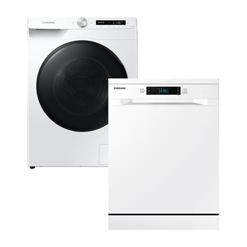 Samsung WD5300T Waschtrockner + DW5500 Geschirrspüler für nur 849€ (statt 1.172€)