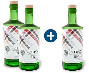 3 Flaschen Ben Bracken Scottish Dry Gin (3×0,7L, 43,3% Vol.) für 34,93€ (statt 50€)
