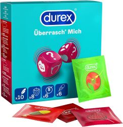 Durex Überrasch‘ Mich Kondome Mixpack 30 Stück für 8,66€ (statt 16€)