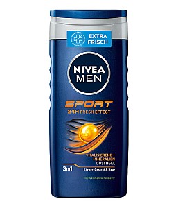 4x NIVEA MEN Sport Duschgel für Körper, Gesicht und Haar für 4,63€ (statt 7€) – Prime SparAbo