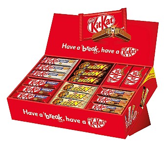 68 Riegel: Nestlé Party Box – 2,8kg (6 Sorten KitKat und Lion) für 22,95€ (statt 30€) – Prime SparAbo