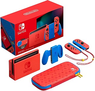 Nur noch heute! Nintendo Switch Mario Red & Blue Edition (Limitiert) für 269,95€ (statt 325€)