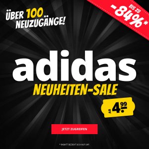 Adidas Neuheiten-Sale bei SportSpar – ab 4,99€