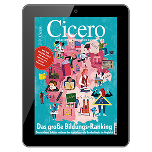 Top! Jahresabo (12 Ausgaben) Cicero E-Paper für nur einmalig 7€ (statt 117,60€)