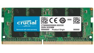 Crucial RAM 8GB DDR4 3200MHz CL22 Laptop Arbeitsspeicher CT8G4SFRA32A für 17,99€