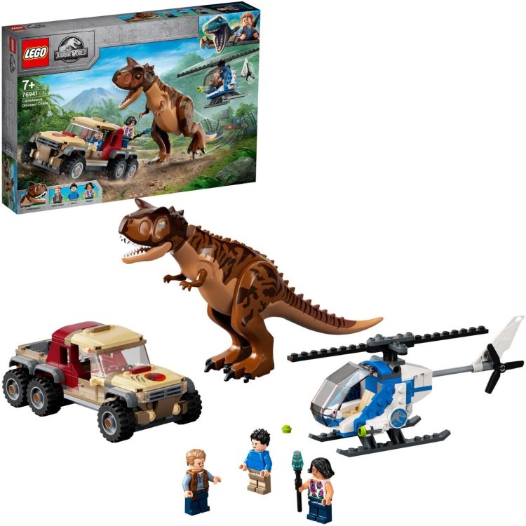 LEGO 76941 Jurassic World Verfolgung des Carnotaurus für 29,99€