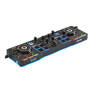 Hercules DJControl Starlight USB DJ Controller (2 Decks mit 8 Pads) für nur 59,99€ (statt 79€)