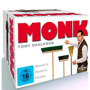 Monk – Die komplette Serie auf DVD für nur nur 33,14€ inkl. Versand