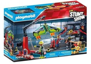 Lieferung vor Weihnachten: Playmobil Konstruktions-Spielset Servicestation (70834) Air Stuntshow für nur 13,82€ inkl. Versand