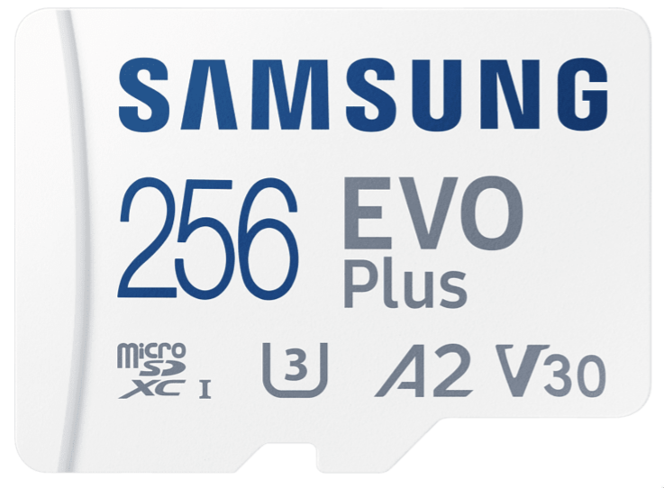 Samsung EVO Plus microSD-Speicherkarte (256GB) für nur 14,99€ inkl. Versand