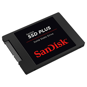 SANDISK PLUS 2 TB SSD (2,5 Zoll, intern, SATA 6 Gbps) für nur 119€ (statt 158€)
