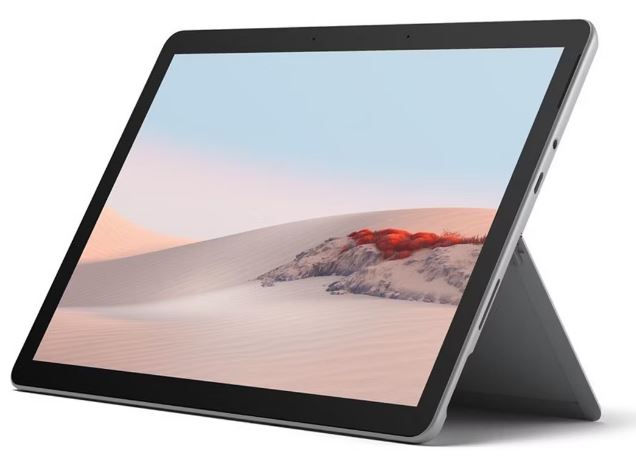 10″ Microsoft Surface Go 2 mit Intel 4425Y CPU, 4GB RAM, 64GB Speicher und Win10 Pro für 255,90€