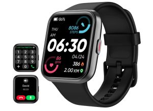 Tensky Smartwatch mit Telefonfunktion und 1,7” Display für nur 29,99€
