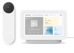 Google Nest Doorbell (mit Akku) + Nest Hub (2. Generation) für nur 169,95€ inkl. Versand