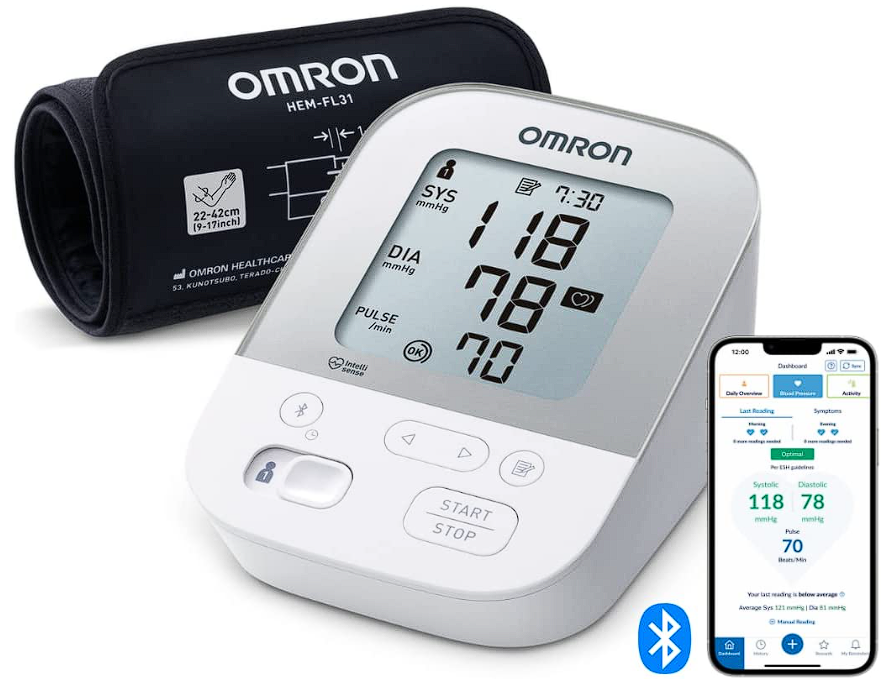 OMRON X4 Smart Automatisches Blutdruckmessgerä für nur 52,89€ inkl. Versand